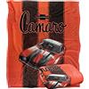 Trevco Chevrolet Camaro Stripes Coperta super morbida al tatto setoso - 152 x 127 cm