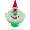 The Elf on the Shelf Frost Pips Mini Blooms | Baby in Magical Frost Flower | Elf Babies (ragazzo con gli occhi azzurri)