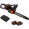 Worx PROMO Worx Nitro WG385E - Elettrosega a batteria - 2x20V/4Ah