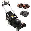 Worx PROMO Worx Nitro WG749E - Tagliaerba semovente a batteria - 2x20V/4Ah - Taglio 46 cm