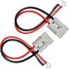 ASOFTY 2 Pezzi Connettore Batteria 50A, 600V 10AWG Connettore per Batteria con 30 cm Cavo di Collegamento Batteria O-Ring, Spina Cavo Batteria per Auto, Moto, Roulotte