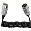 GEARMONSTER 3 metri, 12 V, cavo rimorchio a 7 poli, cavo di prolunga a spirale, adattatore in metallo, presa maschio a maschio, per camion/camion, cavo in TPU 3M