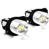 LegendTech2 Pz LED con Luce Frontale con Occhi di Angelo Lampadina Fendinebbia Halo Lampadina Ad Anello per B&M&W E90 2005-2008 E91 2005-2008-White