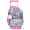 Enso Daisy - Zaino piccolo con carrello multicolore 23 x 28 x 10 cm poliestere 6,44 l