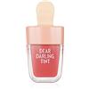 ETUDE Dear Darling Water Gel Tinta (OR205 Rosso Albicocca) (21AD)| Vivid High-Color Lip Tint with Minerals and Vitamins from Soap Berry Extract to Moisture Your Lips