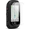 FDHYFGDY 2 Pezzi Vetro Temperato per Garmin Edge MTB Pellicola, Protezione Schermo Anti Graffio, Durezza 9H, Pellicola Protettiva per Garmin Edge MTB