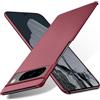 Bastmei Cover per Google Pixel 8 PRO, Ultraleggero Ultrasottile Antiscivolo AntiGraffio della Telecamera, PC Rigido Liscio Cover per Google Pixel 8 PRO (Vino Rosso)
