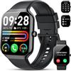 Motast Smartwatch Uomo Donna, 1.96" Orologio Smartwatch con Effettua/Risposta Chiamate, 112+ Sportive Smart Watch IP68 Impermeabile, Fitness Tracker con Contapassi Sonno/Cardiofrequenzimetro per iOS Android