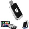 EOJDDPA Adattatore wireless, 2 in 1 Android Auto CarPlay Bluetooth Dongle, connessione automatica 3S, Plug & Play, porta USB/USB-C, Mini