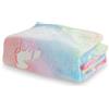Winthome Coperta Che si Illumina al Buio - Coperta Bambini Morbida Flanella, Plaid Bambini Soffice, Divertente, Coperta Pile Bambino per Ragazzi e Ragazze, Regalo,Tutte Le Stagioni(Unicorno,120x150cm)