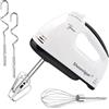Showvigor Sbattitore Elettrico Portatile - 7 Velocità Miscelatore da Cucina Fruste Elettriche con 5 Accessori in Acciaio Inossidabile Frusta per Frustare la Miscelazione dei Biscotti Torte, Cucina, Cottura