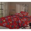 GX GARGIX SET COMPLETO LENZUOLA MATRIMONIALE SINGOLO LETTO FANTASIA 3D IN MICROFIBRA (LLMS-114, SINGOLO)