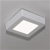Planetitaly Plafoniera LED Soffitto, 6W 6500K Lampada da Soffitto Moderna 600LM Plafoniera Camera da Letto per Corridoio, Cucina, Soggiorno, Ufficio, Garage, Cantina, Sala, Balcone - Quadrato 6500K