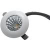Planetitaly Mini faretto LED RGB RGBW SPOT incasso foro 25mm 2W 24 Volts sincronizzabile DMX512 punto luce per cielo stellato segnapassi giochi di colore Faretto Led piccolo Dimmerabile colore bianco (RGBW+3000K)