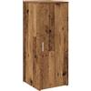 vidaXL Mobile Portaoggetti Legno Antico 40x45x103,5 cm in Truciolato, Armadio, Armadio da scrivania, Armadio da Ufficio, Armadio credenza