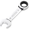 Draper 27914 HI-TORQ - Chiave combinata a cricchetto, 17 mm