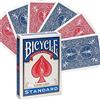 Bicycle Carte da gioco, rosso blu, formato poker, doppio retro, sigillato in fabbrica, carte magiche Gaff