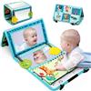 JoyLife Giochi Montessori Neonato 0 3 6 12 Mesi,Giocattoli a Specchio per Bambini,Libri Tattile Sensoriali Stoffa Neonati,Sensoriali Morbidi di attività Massaggiagengive Giocattoli Educativi Regali