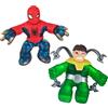 Heroes of Goo Jit Zu Bandai Action Figure Marvel - Confezione da 2 Spiderman VS DR Octopus Multicolore CO41378