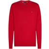 Tommy Hilfiger Maglione A Girocollo 1985 MW0MW21316 Rosso Scuro Rosso