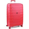 RONCATO SKYLINE valigia trolley rigido grande 79 CM, espandibile e con sistema di chiusura con sistema di chiusura TSA - rosso scuro