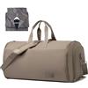 BE SMART Borsa Porta Abiti Da Viaggio Impermeabile: Pieghevole, Capiente Con Scomparto Scarpe, Nero