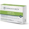 Gianluca Mech SLIM KAL - Pancia Piatta, Integratore Alimentare con Alga Wakame - 30 Compresse