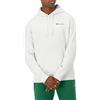 Champion Powerblend Felpa con Cappuccio, Script Piccolo Bianco, S Uomo