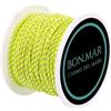 BON.MAR sagola in dyneema rivestito, Sk 75, bobina 50 mt, GIALLO inserti GRIGI, Ø1.5 mm