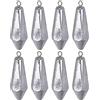QualyQualy Pesi da Pesca Affondatore Drop Shot Kit Pesi da Pesca Drop Shot Casting Affondatore Piombo Pesi da Pesca Saltwater
