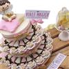 Viale Magico VialeMagico Torta Bomboniere Angelo con Cuore Bimba Calamita per Battesimo 60 fettine