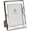 SEC OF FLORENCE 7212/10x15IT Cornice Portafoto in Argento Massiccio 925 con Retro in Legno Mogano