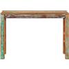 agnixnaf Tavolo Consolle Ingresso Moderno 110x35x76 cm Massello di Recupero, Versatilità per Soggiorno, Ingresso, Corridoio e Ufficio