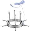 AMAZBEE Dilatatore anale Electroshock con accessori Giocattoli sessuali elettrici per anale e vaginale Speculum in acciaio inox divaricatore rettale (A,1)