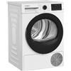 Whirlpool Asciugatrice 8 Kg Classe C Inverter con Pompa di Calore Profondità 61 cm Funzione Vapore Tecnologia 6° Senso colore Bianco - C WD R48M WBS IT