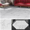 Livelynine 32 Piastrelle Adesive Pavimento 30x30CM Pavimento PVC Adesivo Parquet Adesivo Pavimenti Interno Lavabile Mattonelle Adesive Bagno Pavimenti Adesivi Marmo Grigio per Cucina Soggiorno Camera