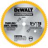 Dewalt Series 50,8 cm 5-3/8 78T lama per vinile/pannelli [fai da te] [attrezzi e fai da te]