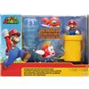 TOYS ONE Jakks Pacific 413654 Super Mario Sparkling Waters Diorama Set