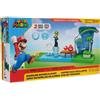 TOYS ONE Jakks Pacific 413664 Super Mario Sparkling Waters Playset con Luigi