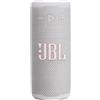 JBL Grip, Speaker Bluetooth Compatto, JBL Pro Sound con AI Sound Boost, IP68 Resistente ad Acqua e Polvere, Luce Ambientale, 14 Ore di Autonomia, Auracast Multi-Speaker, App JBL Portable, Bianco