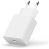 WAYTEX Caricatore USB C 25W Slim, Ricarica Rapida PD, Sicuro con Chip IC, Caricabatterie Rapido per iPhone, iPad, Samsung, Android, Spina di Alimentazione EU