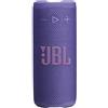JBL Grip, Speaker Bluetooth Compatto, JBL Pro Sound con AI Sound Boost, IP68 Resistente ad Acqua e Polvere, Luce Ambientale, 14 Ore di Autonomia, Auracast Multi-Speaker, App JBL Portable, Viola