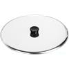 Blendend Coperchio girevole, coperchio in acciaio inox da 26 cm, resistente e facile da pulire, ideale per mantenere frittate calde e fresche.