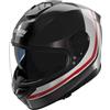 NOLAN Casco N80-8 INCLINE Nero Rosso NOLAN