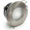 Planetitaly Faretto led incasso IP65 illuminazione box doccia luce bagno turco 12V MR16 8W bassa tensione lampadina led GU5.3