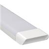 Planetitaly Plafoniera lineare LED 27W lampada soffitto parete 2700lm luce interni cucina ripostiglio cantina 60cm 230V 4000K