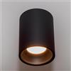 Planetitaly Faretto NIKOS Plafoniera da Soffitto GU10 Senza Lampada Nero per Bagno Cucina Corridoio 230V