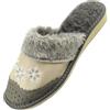 APREGGIO Pantofole Donna Pelle - Pelle Pantofole da Donna Lana - Fatte a Mano Pantofole Feltro da Donna - Comode Pantofole Pelle con Suola in Gomma - Morbide Scarpe Donna Pratici