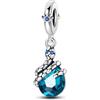 Hapour Ciondoli in Argento Sterling 925 per Bracciali Collane, Carino Moda Amore Cuore Ciondola Ciondoli Perline Gioielli Regalo per Donne Amici di Famiglia