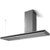 Elica ELEMENT IS @ IXBL/A/180 - PRF0194399 Cappa ad Isola 180 x 50 cm Finitura Acciaio inox e vetro nero Wi-Fi